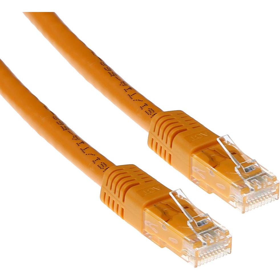 Thumbnail - ACT CAT6A UTP 2m 2m Cat6a U/UTP (UTP) Orange Netzwerkkabel (U/UTP, CAT6a, 2 m), Netzwerkkabel