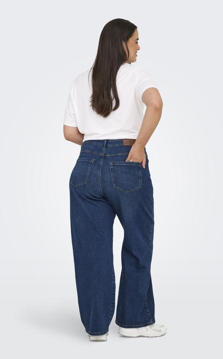 Produktbild Only CARSNOW Hohe Taille Weiter Beinschnitt Jeans Jeans mit weitem Bein (46)