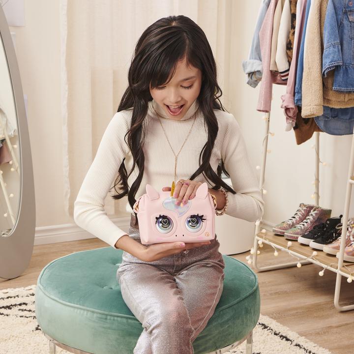 Produktbild Spin Master Purse Pets Glamicorn Einhorn Tasche - mit interaktiven Funktionen (23.34 cm)