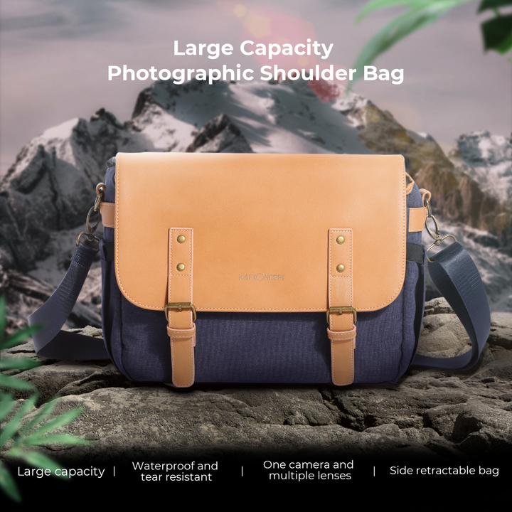 Immagine prodotto K&F Concept Borsa Messenger Borsa a tracolla da 10 litri (KF-13.062V1) (Borsa a tracolla per fotocamera, 10 l)