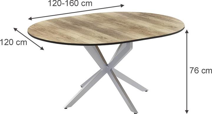 Produktbild Vicco Loyd (Ø 120 x 76.5 cm)