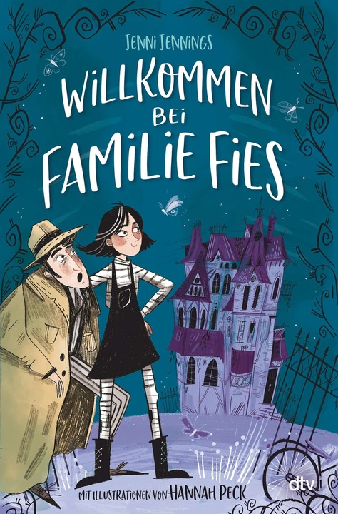 Actual product image Willkommen bei Familie Fies – Nicht ohne unsere Geister! (German, Jenni Jennings, Nina Frey, Hannah Peck, 2023)