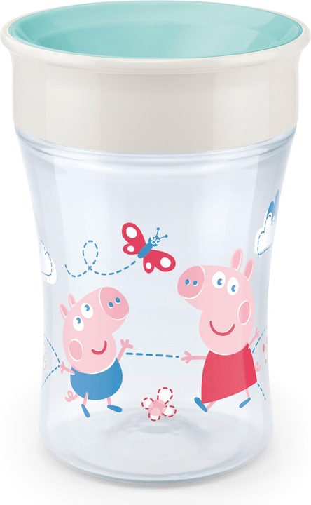 Actual product image NUK Magic Cup Peppa Pig 360°-Trinkrand