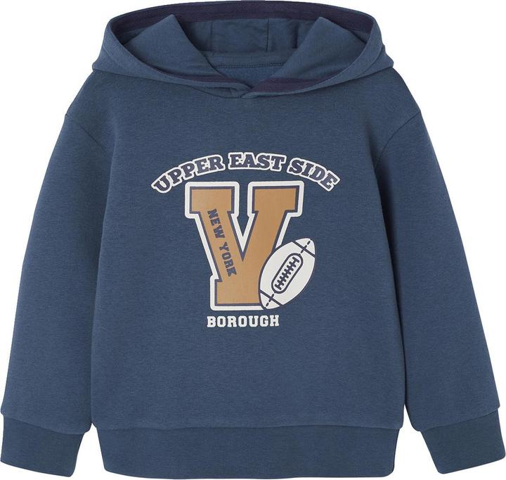 Produktbild Vertbaudet Jungen Sport-Set: bedrucktes Kapuzensweatshirt & Jogginghose mit Recycling-Polyester (152)