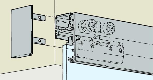 Produktbild HAWA Schiebetürbeschläge -PORTA 100 G