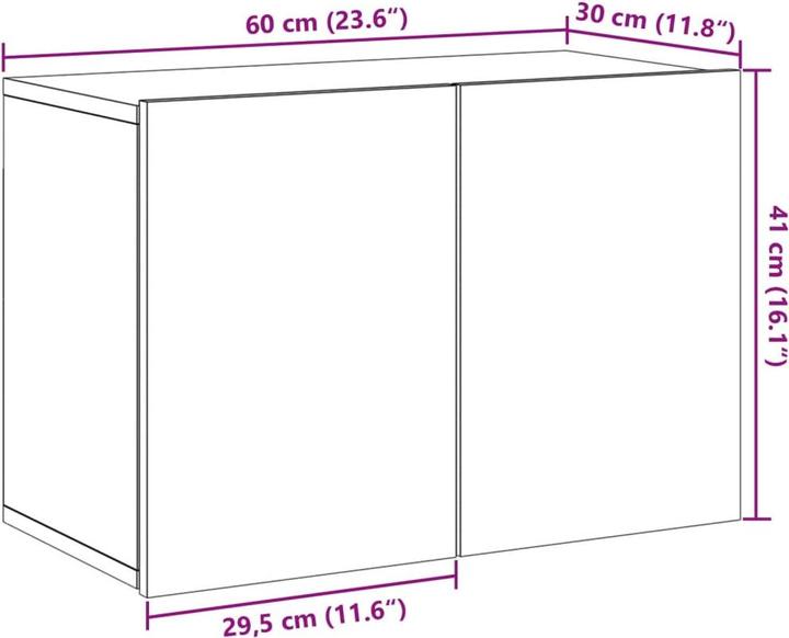 Image du produit vidaXL TV-Schrank (60 x 30 x 41 cm)