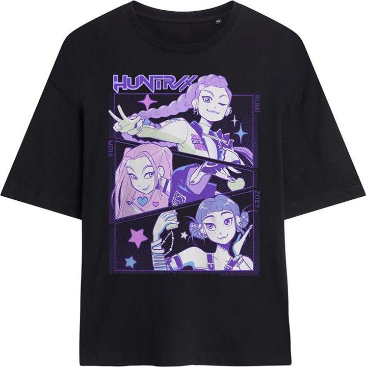 Immagine prodotto K-Pop Demon Hunters HuntrX Anime OversizeTShirt (L)