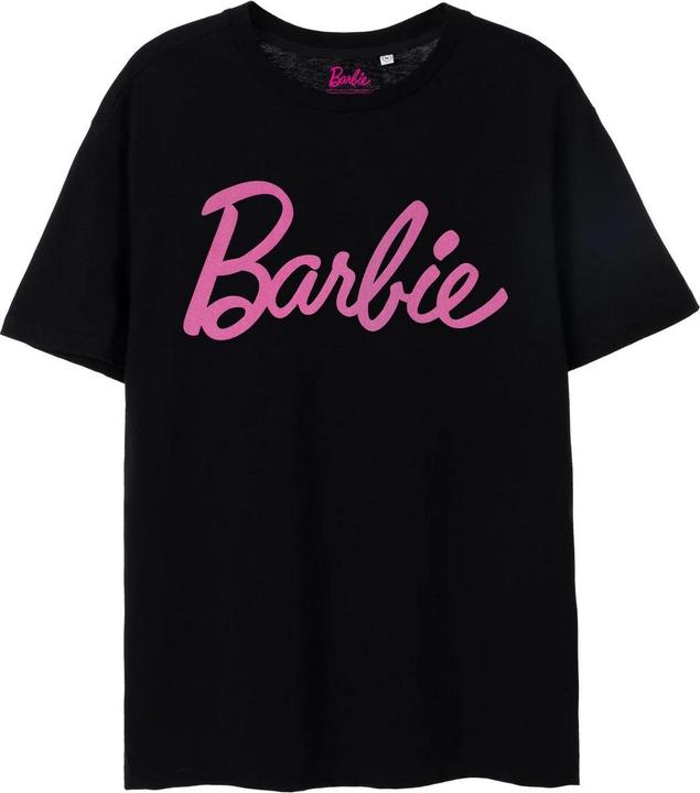 Immagine prodotto Barbie Classic Maglietta Logo Maniche Corte Donna (M)