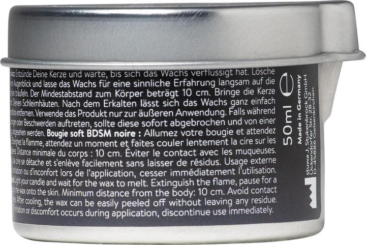 Image du produit Amorelie Drip & Drop - Bougie Soft-SM - Noir