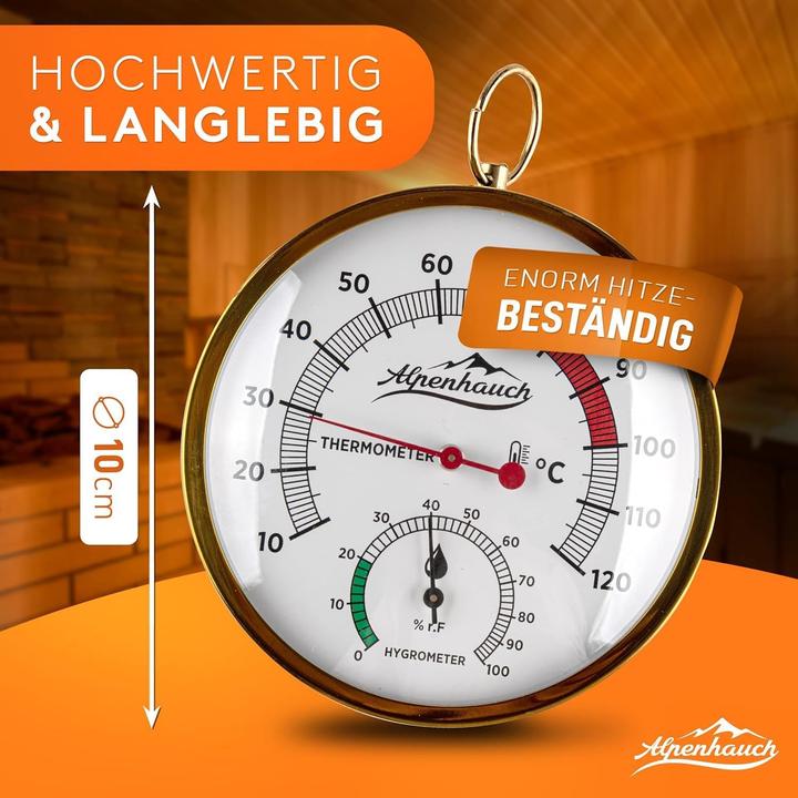 Produktbild Alpenhauch Sauna Thermometer & Hygrometer