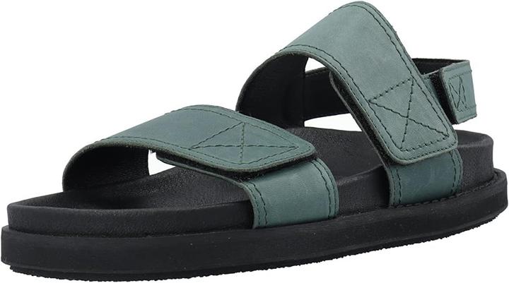 Actual product image Ca Shott Velcro Leather Flat Sandals (40)