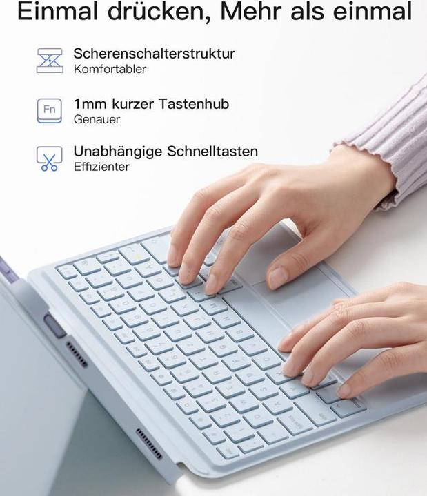 Produktbild Inateck Keyboard iPad 04112 blue (KB04112 blue) (iPad 11)