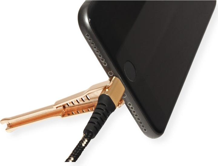 Image du produit Roline Câble Lightning en or (1 m, USB 2.0)