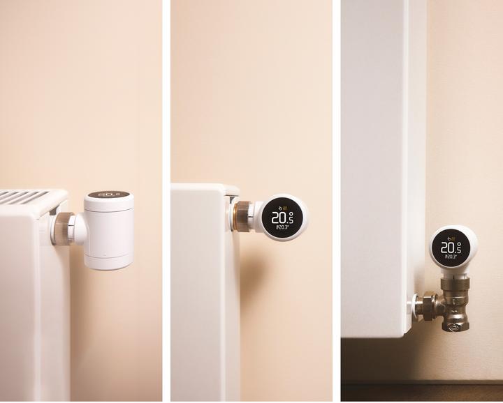 Actual product image tado° Smart Radiator Thermostat X - Quattro Pack