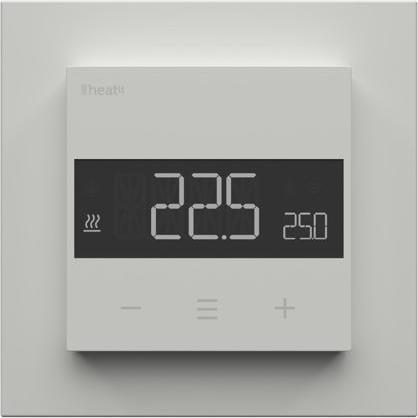 Produktbild Heatit HEAE5430566 - Z-TRM6 Thermostat Z-Wave 800 series (White RAL 9003)