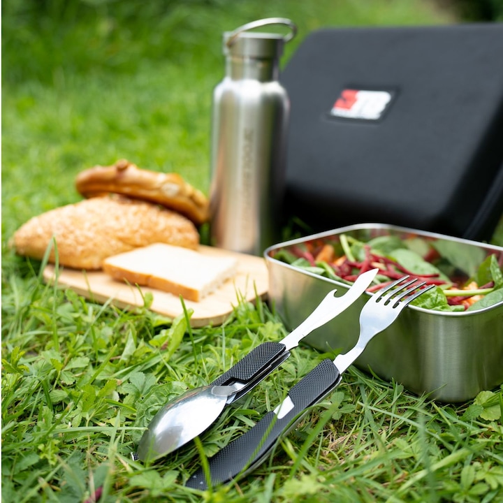 Produktbild Tool Brothers Toolbrothers Fan Lunchpaket in Hardcase Tragetasche Lunchtasche Wasserdicht mit Edelstahl Brotdose