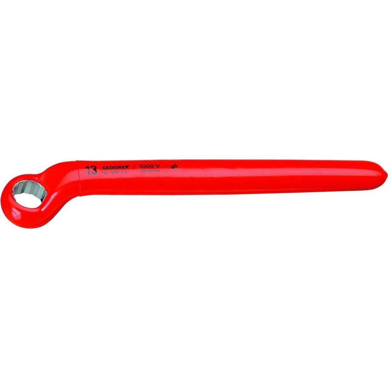Gedore, Schraubenschlüssel, VDE 2E 9 VDE-Einringschlüssel UD-Profil 9 mm (10 mm, 13 mm)