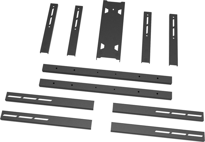 Actual product image Multibrackets TV Stand Extension Kit, -110", black (Wall, 110", 125 kg)