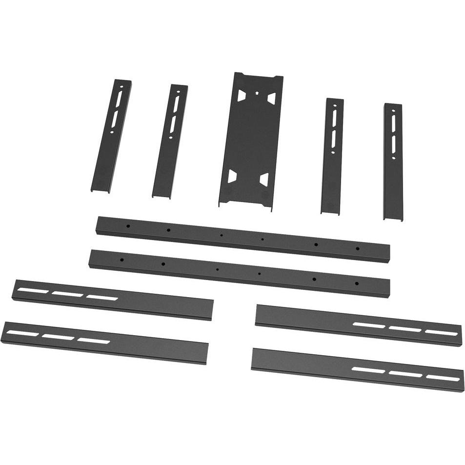 Thumbnail - Multibrackets TV Ständer Extension Kit, -110", schwarz (Wand, 110", 125 kg), TV Wandhalterung, Schwarz
