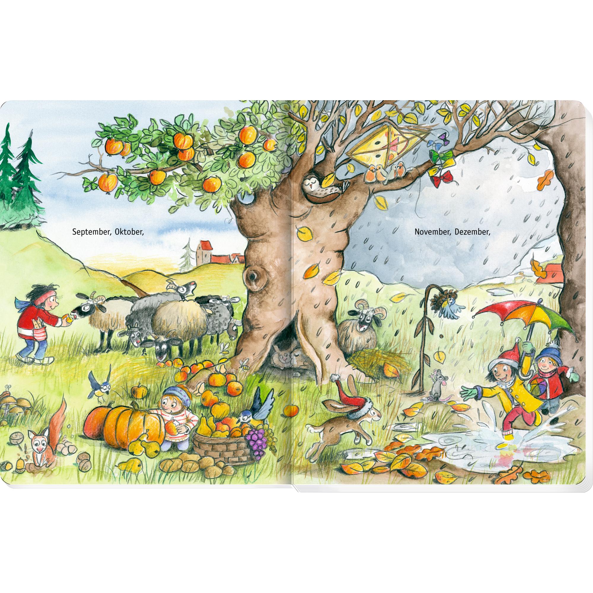 Thumbnail - Die Jahresuhr, Kinderbücher von Rolf Zuckowski