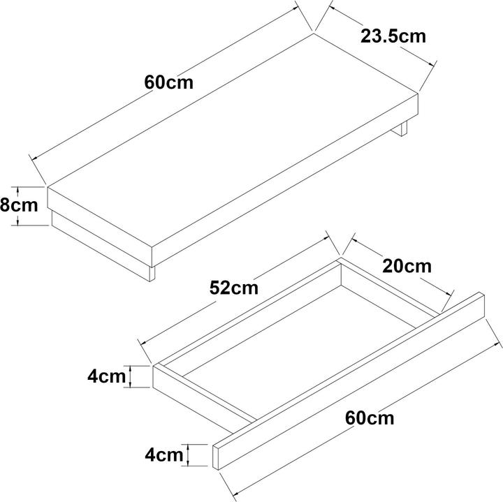 Immagine prodotto Jamb Wandregal