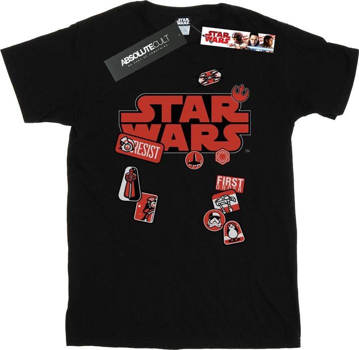 Produktbild Star Wars The Last Jedi Badges TShirt (XL)