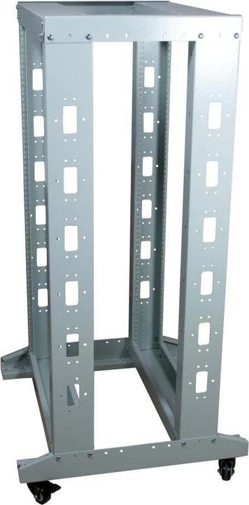 Produktbild Allnet 19"Grundgestell, 12HE, B600/T 600mm, Lichtgrau, SRB-Serie (10.86 HE, 19 Zoll Rack)