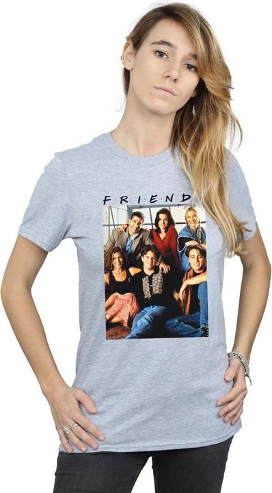 Immagine prodotto Friends Group Photo Window Maglietta Ampia Donna (XL)