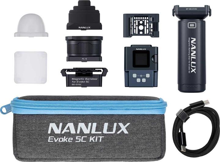 Produktbild Nanlux Evoke 5C, Basic Kit (Studioleuchte, Videoleuchte)