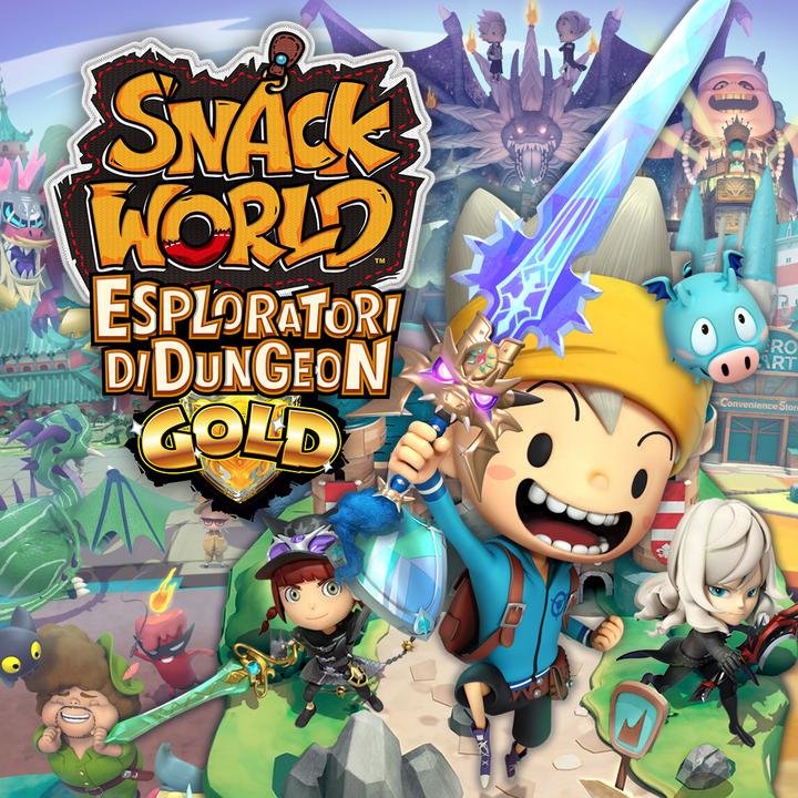 Produktbild Nintendo Snack World: Die Schatzjagd - Gold (Switch, IT)