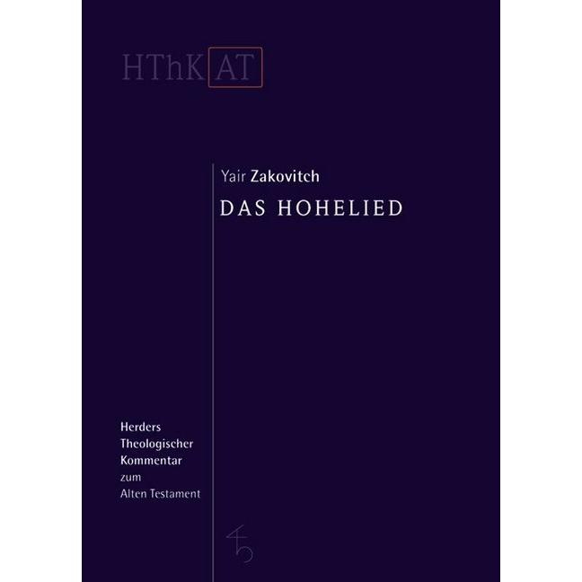 Das Hohelied, Fachbücher von Dafna Mach, Yair Zakovitch