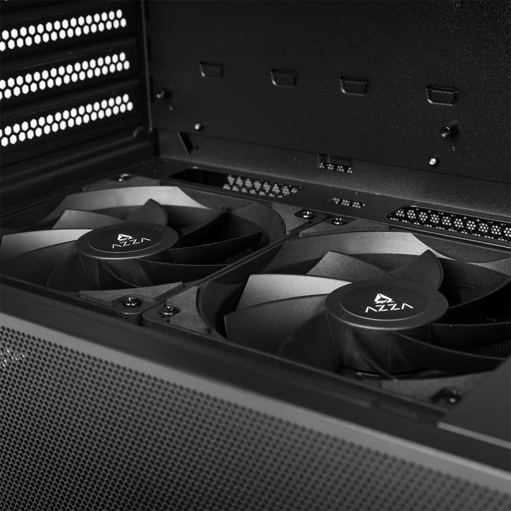 Actual product image Azza PC Gaming Gehäuse Midi ATX Reaver 225K01, usb2.0/3.0/C (ATX, E-ATX, ITX, mATX)