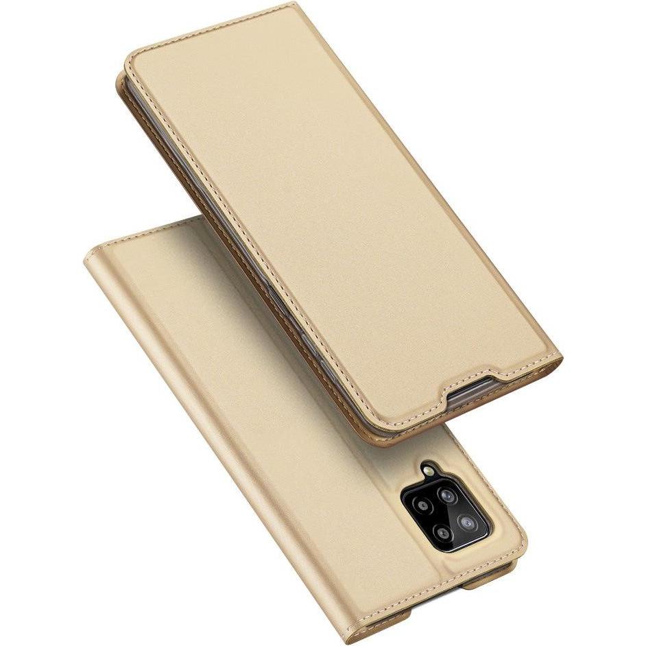 Dux Ducis Galaxy A42 - Flip Folio Case gold (Samsung Galaxy A42 5G), Smartphone Hülle, Gold