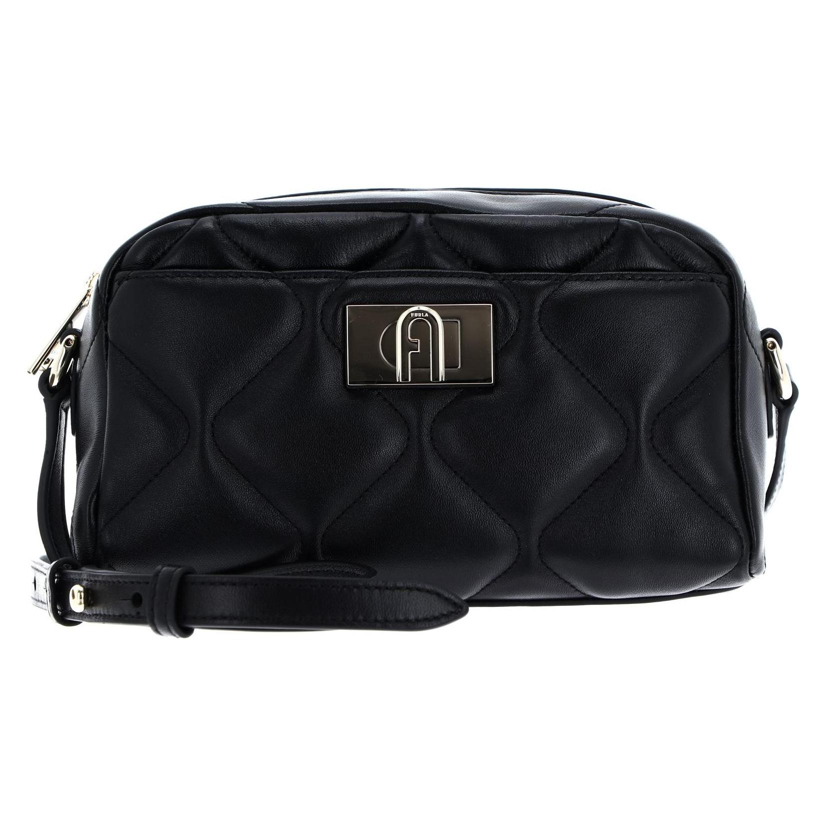 Furla, Damen, Handtasche, 1927 Mini Crossbody, Schwarz
