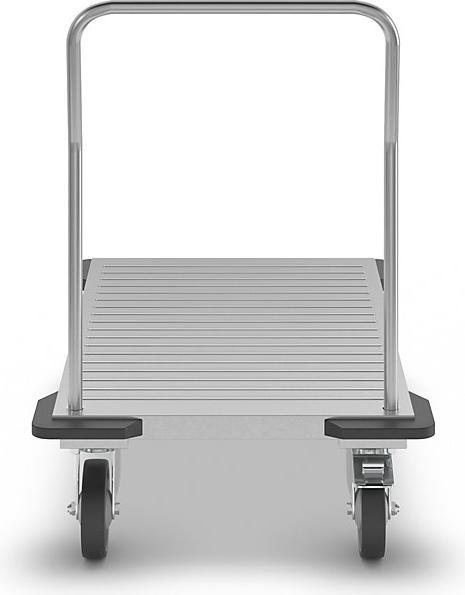 Produktbild eurokraft pro Edelstahl-Plattformwagen (350 kg)