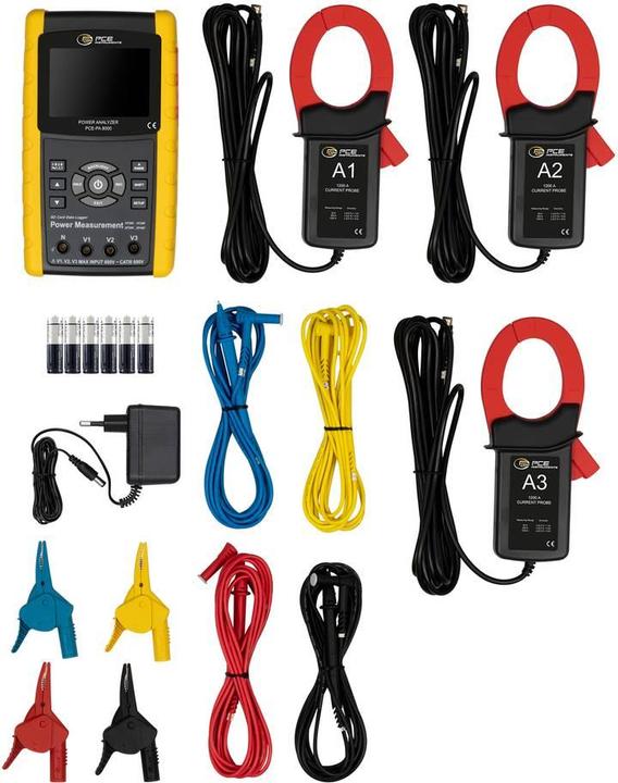 Actual product image PCE Instruments PCE-PA 8000 Mains analyser