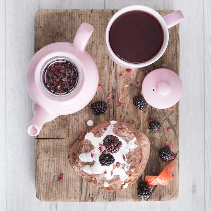 Actual product image Price & Kensington Price and Kensington Fine Stoneware Traditional 2 Cup, Pastel Pink 2Cup Teapot, 22 x 14 x 14 cm (0.45 l)