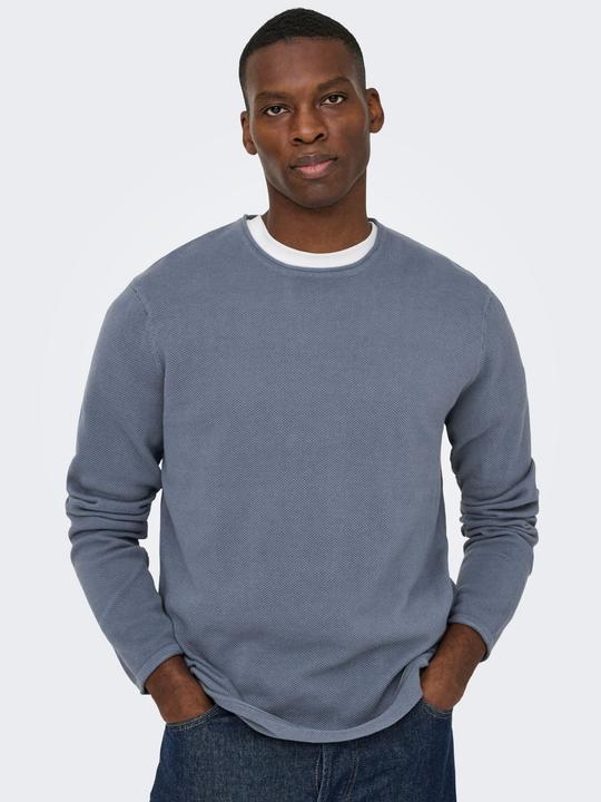 Image du produit Only & Sons Onsfelix Reg 12 Crew Knit Noos (L)