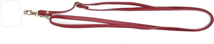 Cover-Discount Universal imitation leather lanyard red