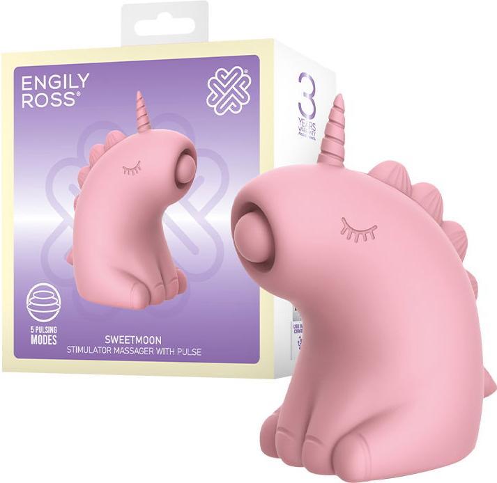 Actual product image Engily Ross Sweetmoon Unicorn - Massagegerät mit Puls - Soft Pink