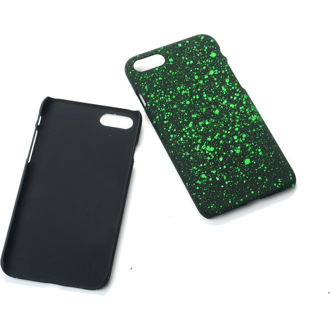 König Design Handy Hülle Schutz Case Bumper Schale Etuis für Apple iPhone 7 3D Sterne Grün (Apple iPhone SE (2nd Gen), A...