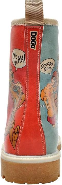 Image du produit Dogo Dames Long Boots Modieuze laarzen, rood (40)