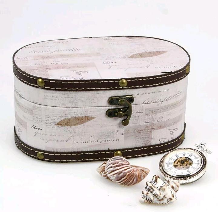 Produktbild Safe Schatzkiste rund kleinWeiss