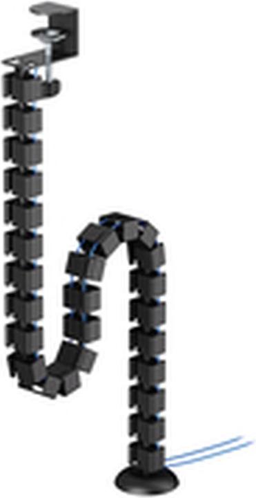 Neomounts Kabelkanal flexibel schwarz/Klemmbefestigung (Kabelkanal, 135.70 cm)