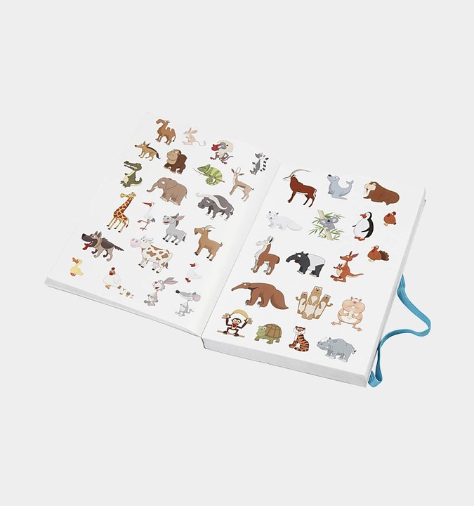 Actual product image Creativ Company Sticker-Book all year