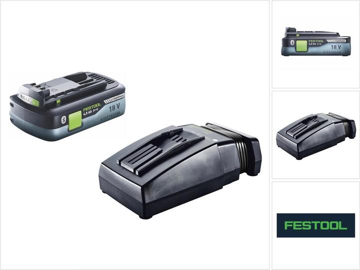 Festool HighPower Akku Set 18V mit 1x Akku 4,0Ah HPC-ASI ( 205034 ) + TCL 6 Ladegerät ( 201135 ) (18 V)