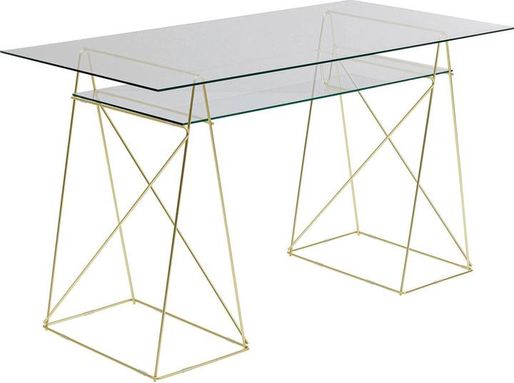 Produktbild Kare Design Tisch Polar Messing Matt 8mm ESG