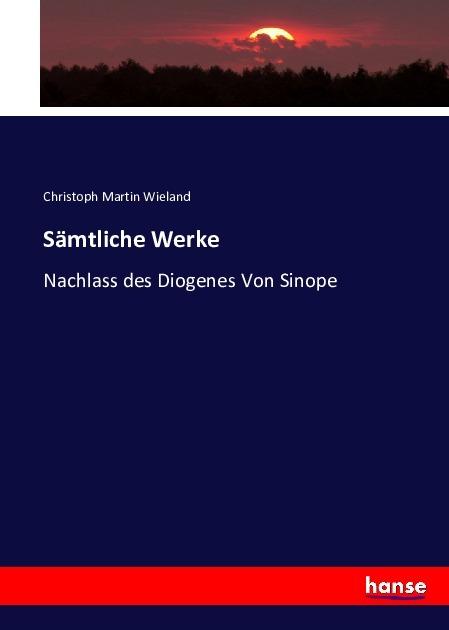 Produktbild Sämtliche Werke (Christoph Martin Wieland, 2016)
