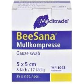 Thumbnail - Meditrade, Verbandsmaterial, Gazekompresse ohne RX 8-fach steril