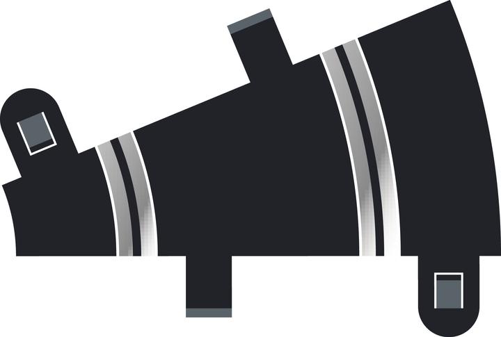 Produktbild Scalextric R1 Half Inner Curve 22,5°2 Stück